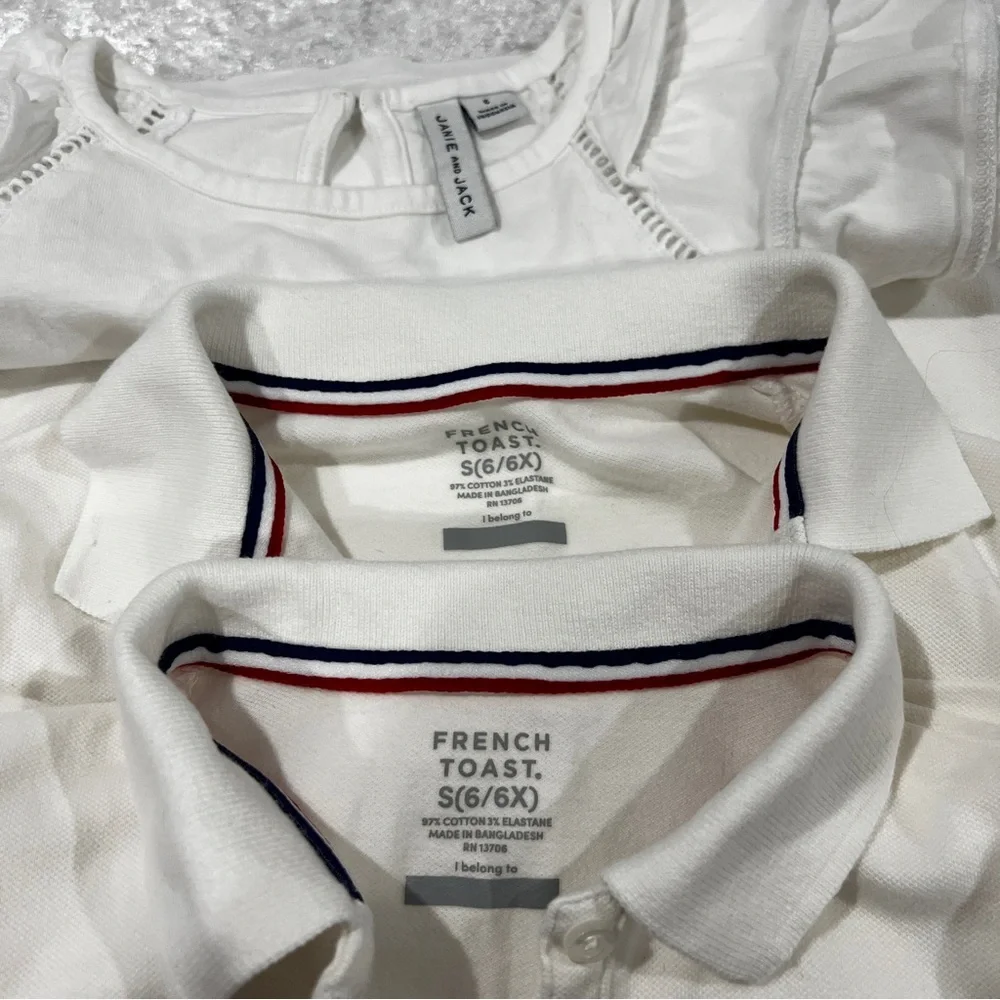 Lot bundle Of 6 Pieces Mix Kids Clothing Tops And Leggings Size 6 Girls - Picture 10 of 10